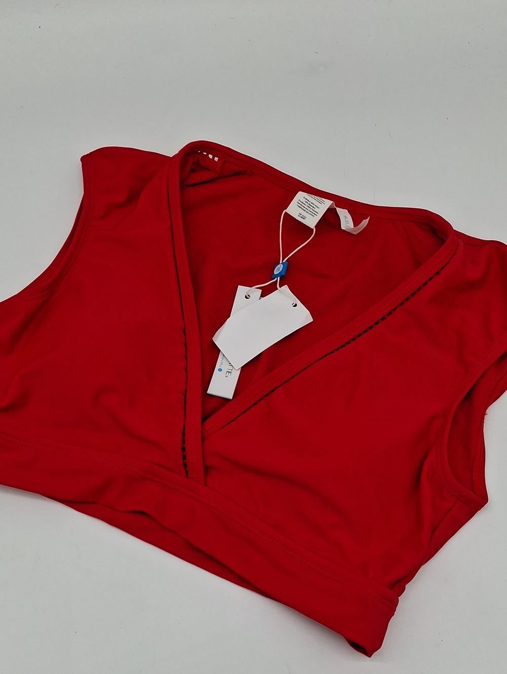BLEU Rod Beattie Behind the Seams Crop Bikini Top Ginger Red 8